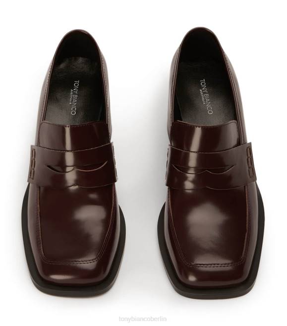 Slipper mit Absatz| de Tony Bianco Frauen Lomax Freizeitschuhe Vino Hallo Glanz 4624358
